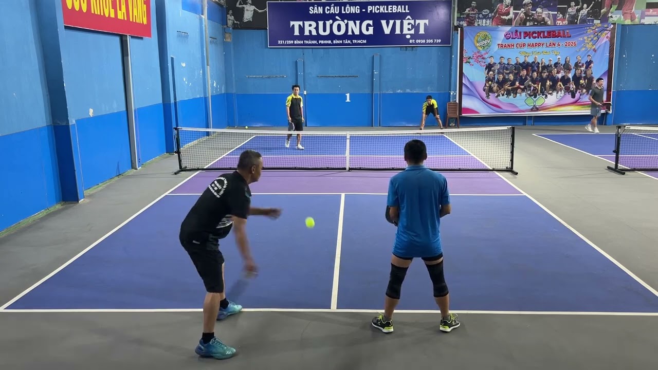 Long sơn vs Hồng khoa 👺 Pickeball 14/1