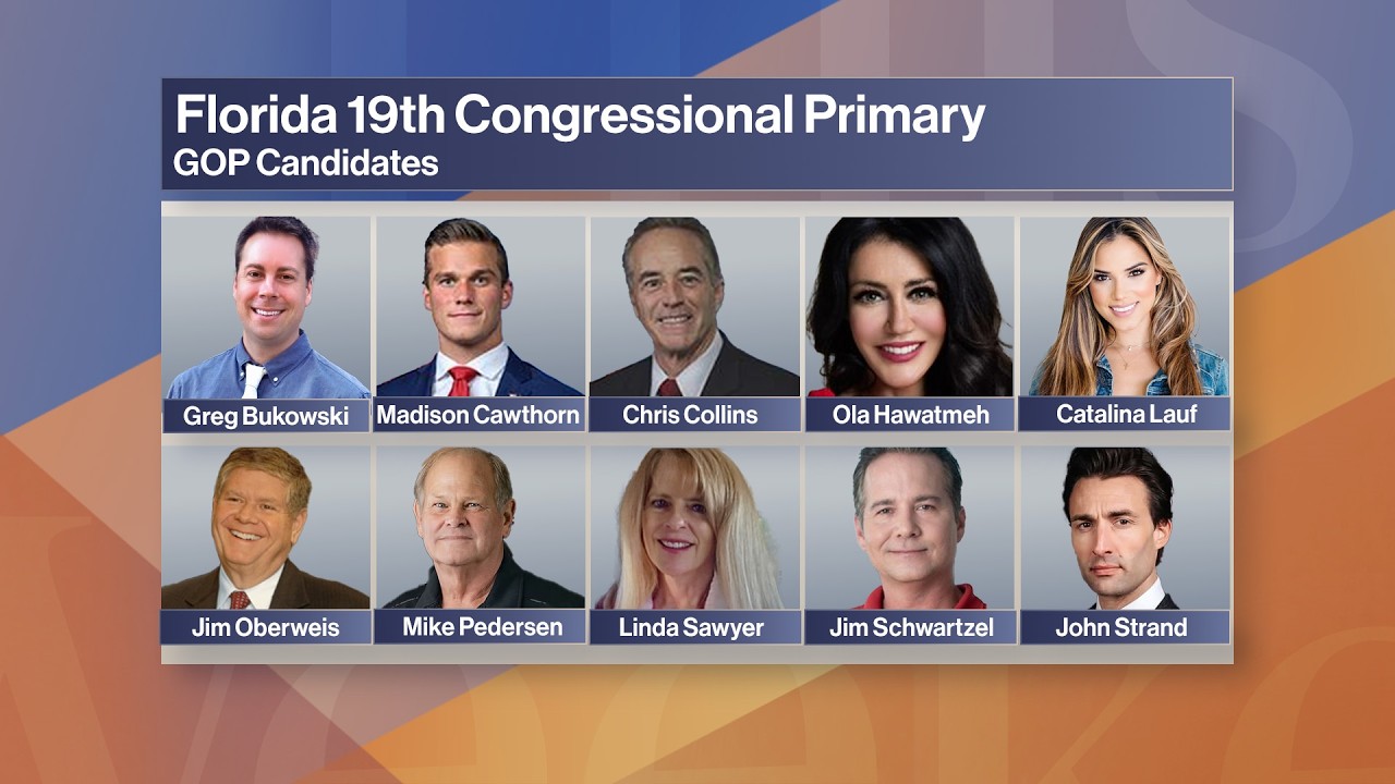 Crowded Florida Race Puts Trump’s Clout to Test