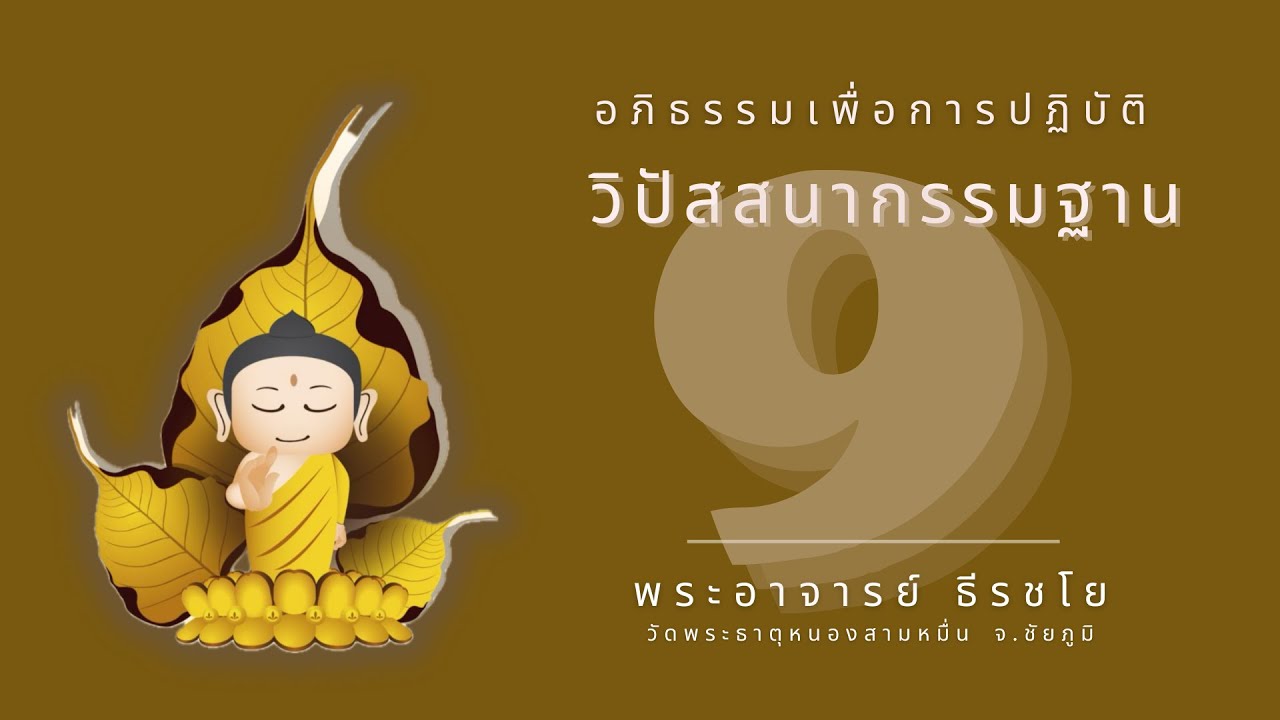 วิปัสสนา ภยญาณ อาทีนวญาณ นิพพิทาญาณ มุญจิตุกัมยตาญาณ  ปฏิสังขาญาณ  สังขารุเปกขาญาณ