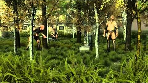 3DModels-Textures: Animated NPC Farmer Character Model