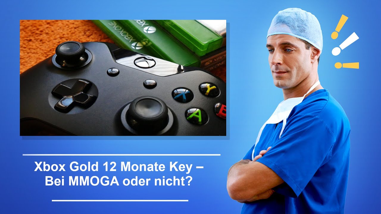 🚑 Xbox Gold 12 Monate Key – Bei MMOGA oder nicht?