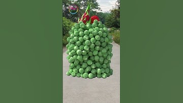 Create humanoid vegetable and fruit characters🥬🧄 stand up, walk, attack and collapse🤯...