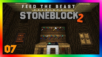 Stoneblock 2 Modpack - Tinkers Tools!! Episode 7 [Modded Minecraft 1.12.2]
