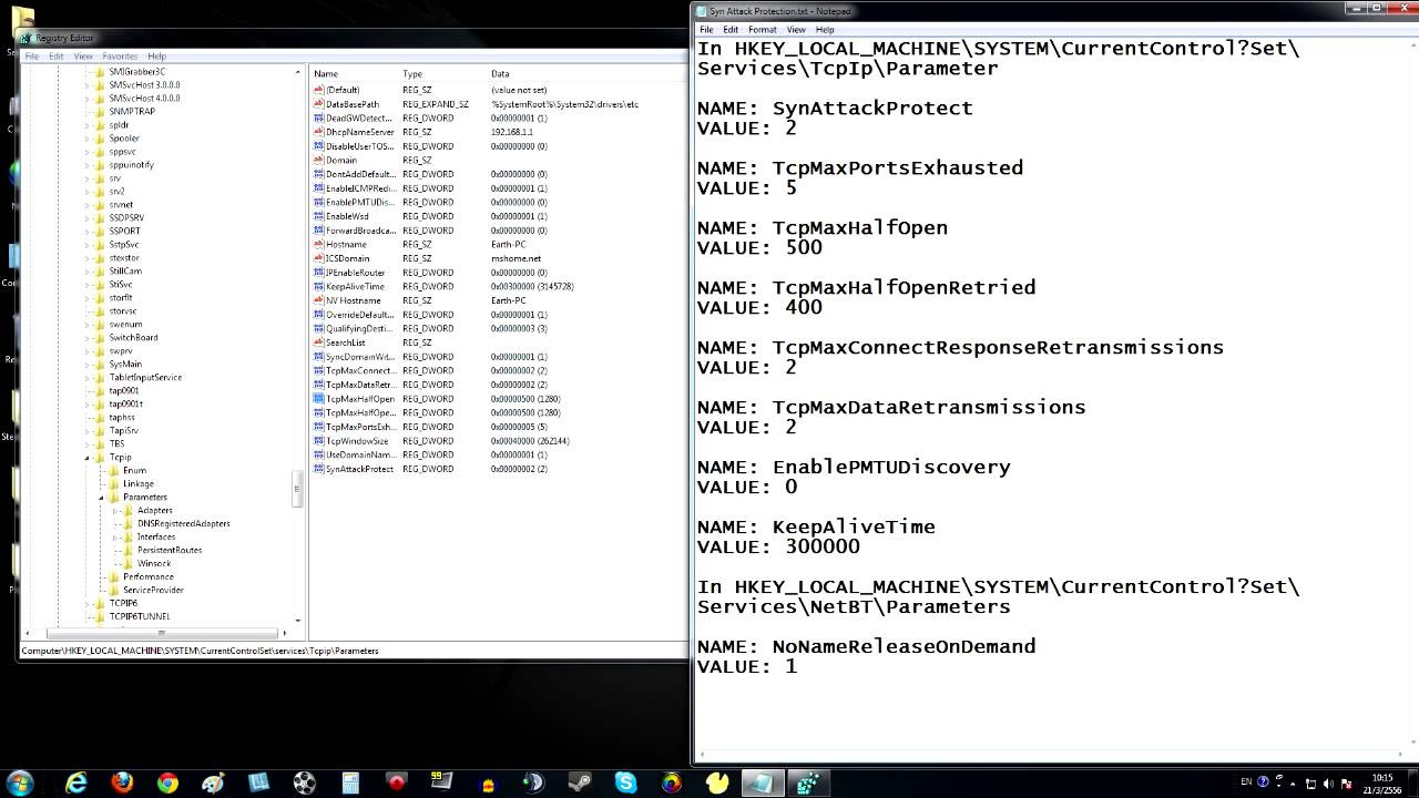 วิธียิง ip  2022 Update  วิธีป้องกันการโดนยิง IP (Syn Attack Protection)