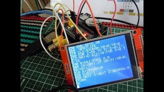 豊四季 Tiny BASIC for Arduino STM32でILI9341 SPI TFT液晶モジュールを利用