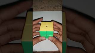 2by2 rubik's cube.funny solve.#jperm #puzzle #cube #shorts #shortvideo #toy #cubing #rubikscube