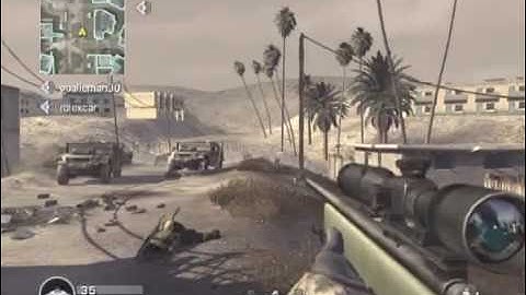 CoD4 Glitch Tutorial - Floating Above Ambush