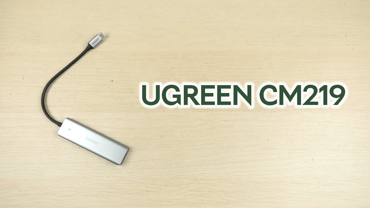 This Is a Ugreen 4-Port Usb 3.0 Hub With Usb-C Connection.