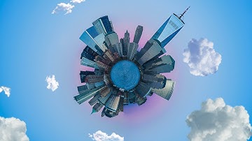 Tiny Planet Effect in Photoshop | Flat earth