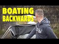 135. How to drive a narrowboat in REVERSE! Canal ride to Cheddleton!