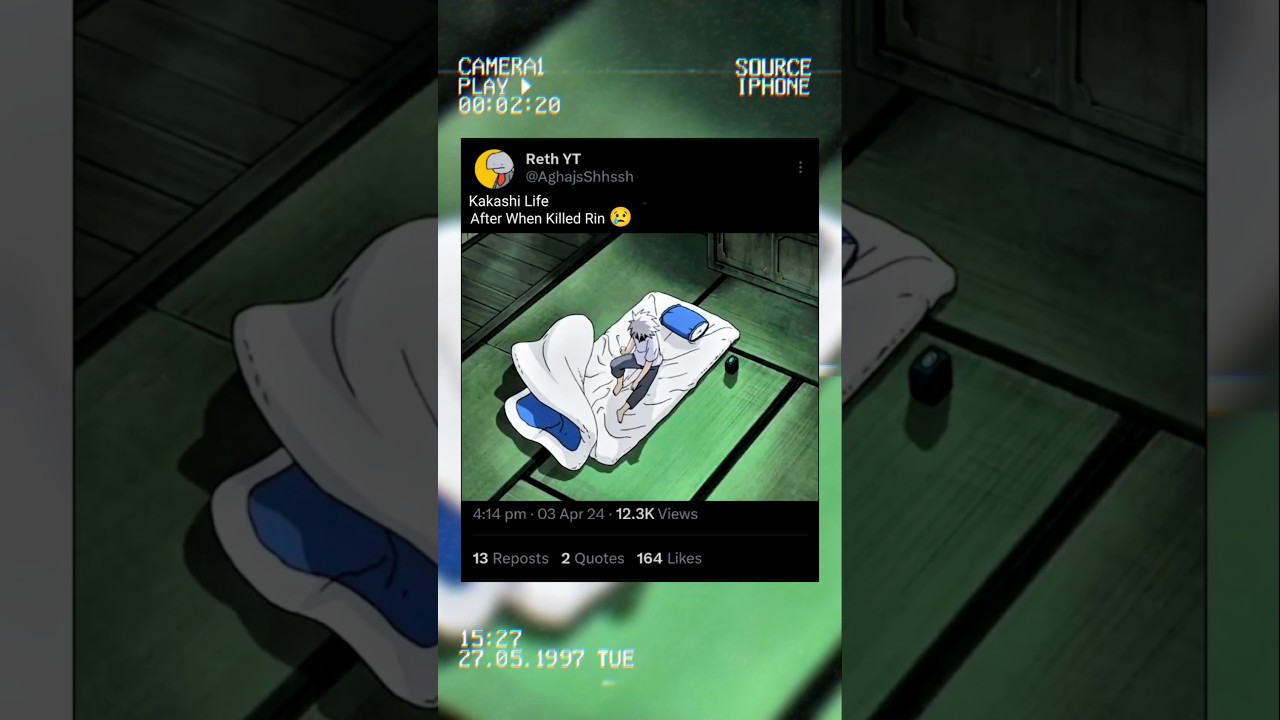 Kakashi's Life after When He killed Rin