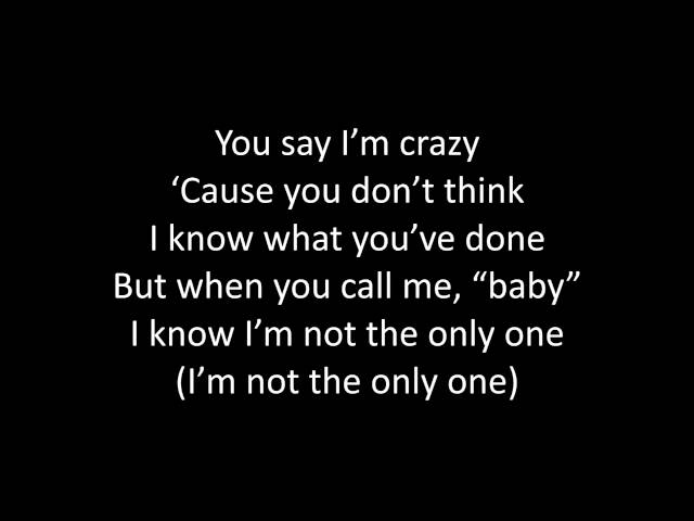 Timeflies - I'm Not The Only One Lyrics - YouTube