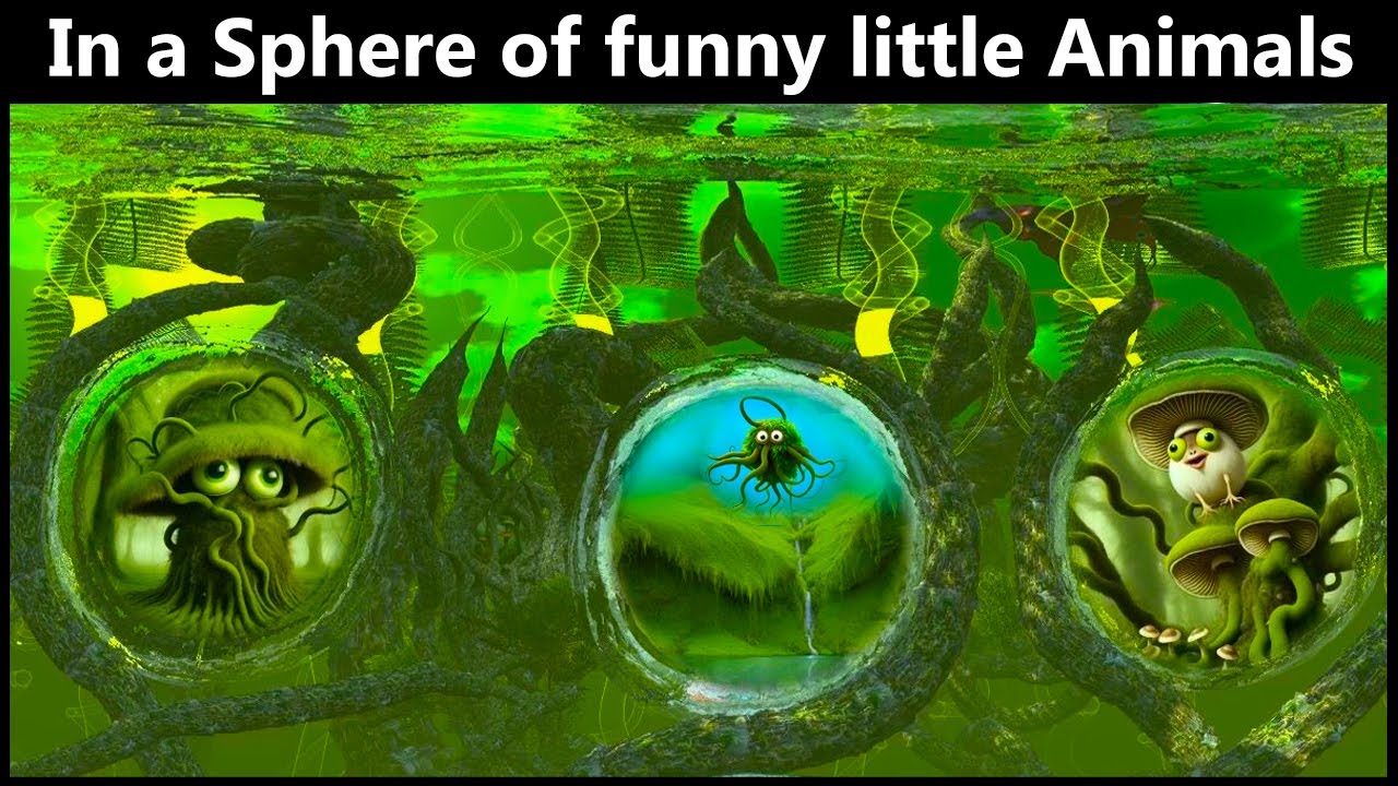 In a Sphere of funny little Animals - A VR / AI Video - YouTube