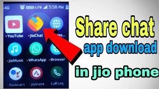 Jio phone new update!! download share chat in 100% real !! technical
bhadanii