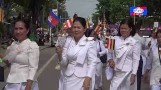 វត្តដំណាក់ប្រារព្ធពិធីដង្ហែអាសាឡ្ហបូជា និងចូលព្រះវស្សា
