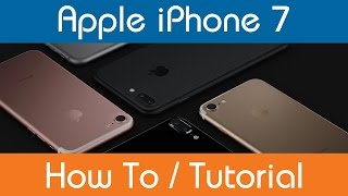 How To Add A Device Name - iPhone 7