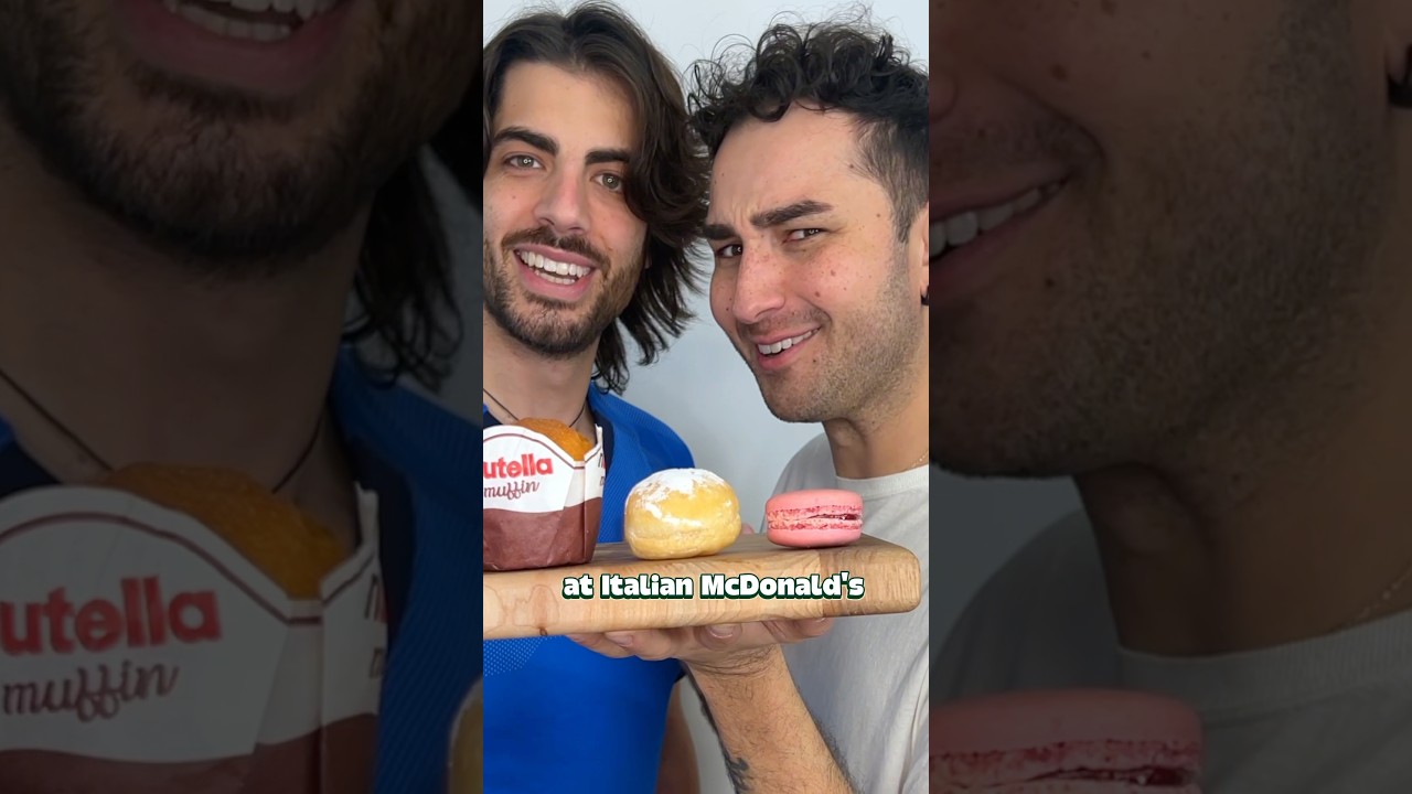 We try NEW sweets at Italian MACDONALD’s