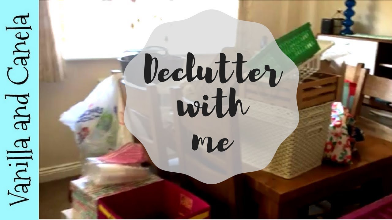 Declutter with me/Moving into a smaller house - UK 2018 - House Moving series