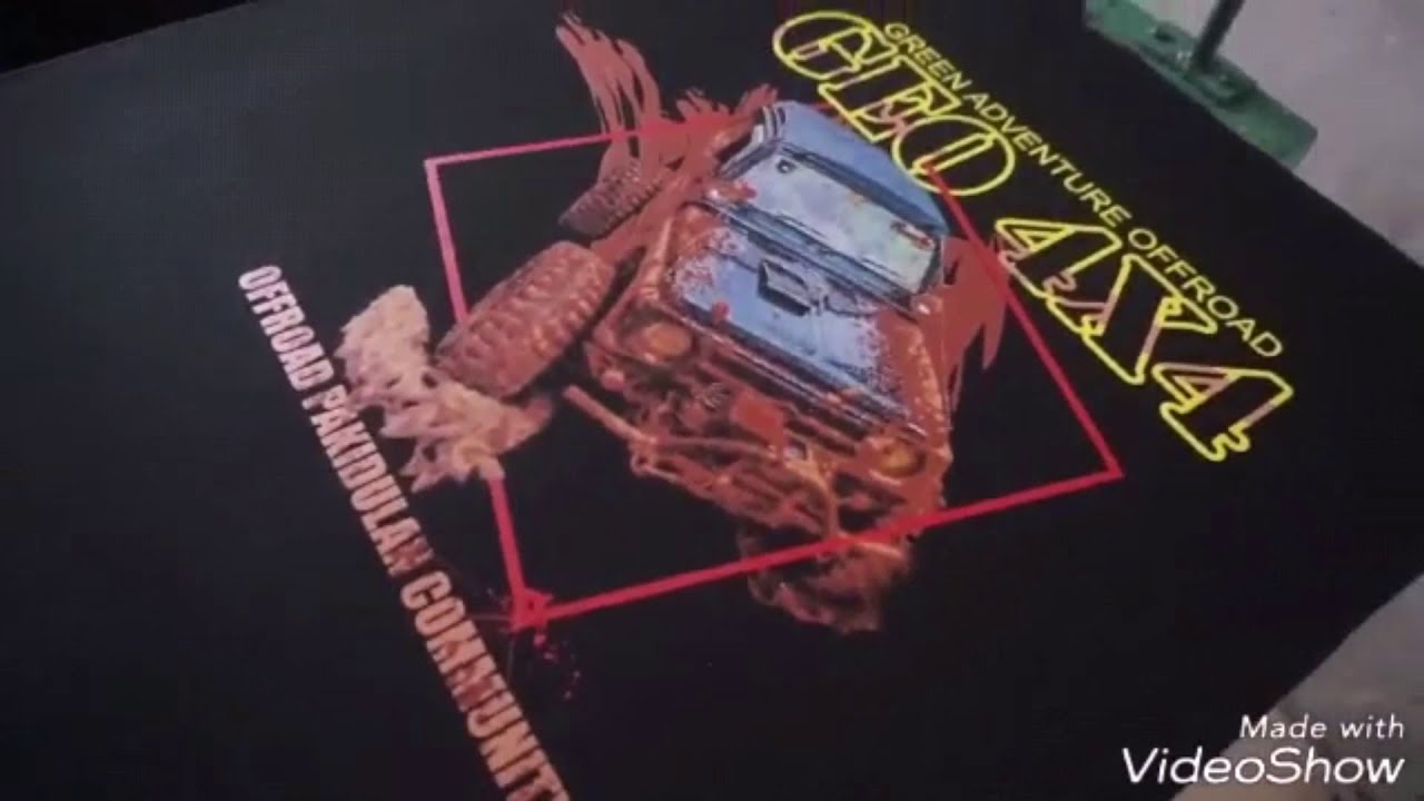 Sablon Jampang Surade Sukabumi , Sablon Plastisol , Screen Printing Studio