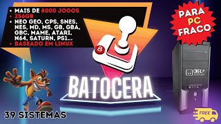 Como descarregar e instalar jogos no Batocera com PC antigo. #batocera