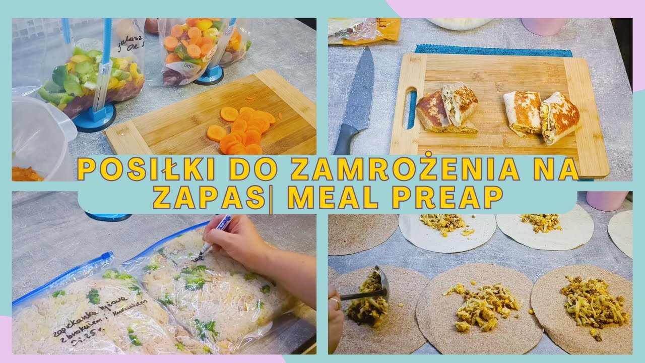 posiłki do zamrożenia na zapas w 2 h| meal preap| Zrób raz i oszczędzaj czas oraz pieniądze|
