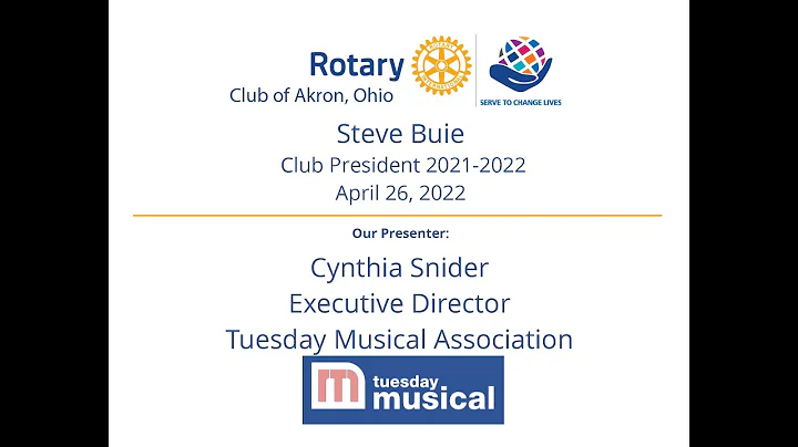 Cynthia Snider, Executive Director, Tuesday Musica...