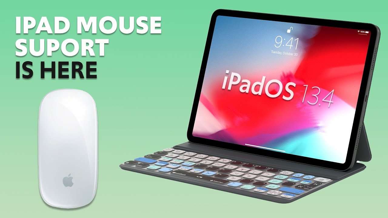 iPadOS 13.4 Mouse Support is FINALLY HERE! - YouTube
