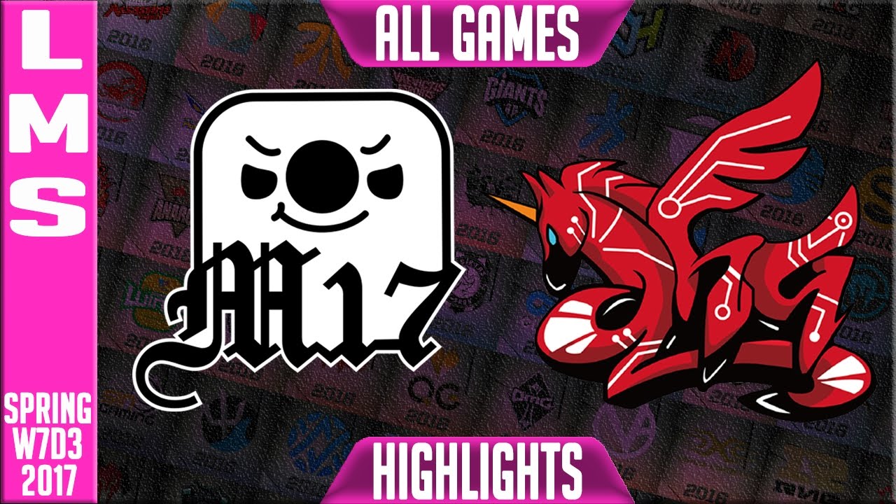 AHQ vs Machi 17 Highlights All Games - LMS W7D3 Spring 2017 AHQ vs M17 All games