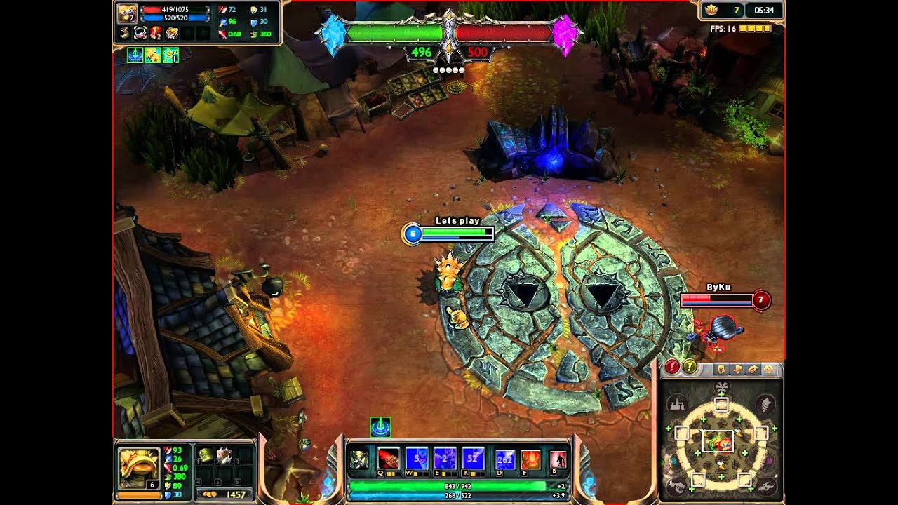 League of Legnds Rammus Model Rework