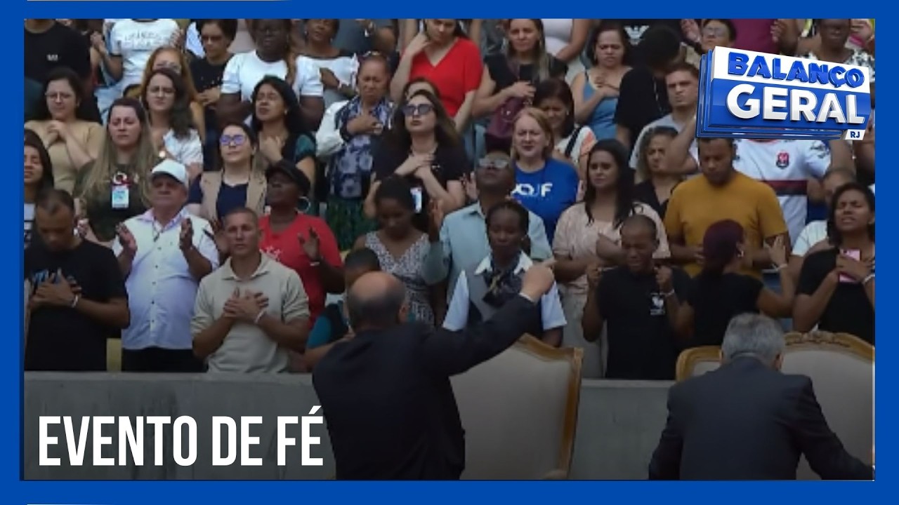 EVENTO IRÁ REUNIR MILHARES DE PESSOAS NO MARACANÃ I FAMÍLIA AO PÉ DA CRUZ