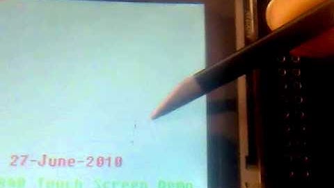 ATmega32 + ILI9331 + AD7843