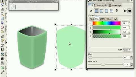heathenX Inkscape Tutorials: episode 061 - Drawing faux 3D objects