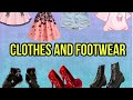 Clothes and Footwear in English. Одежда и обувь на английском детям.