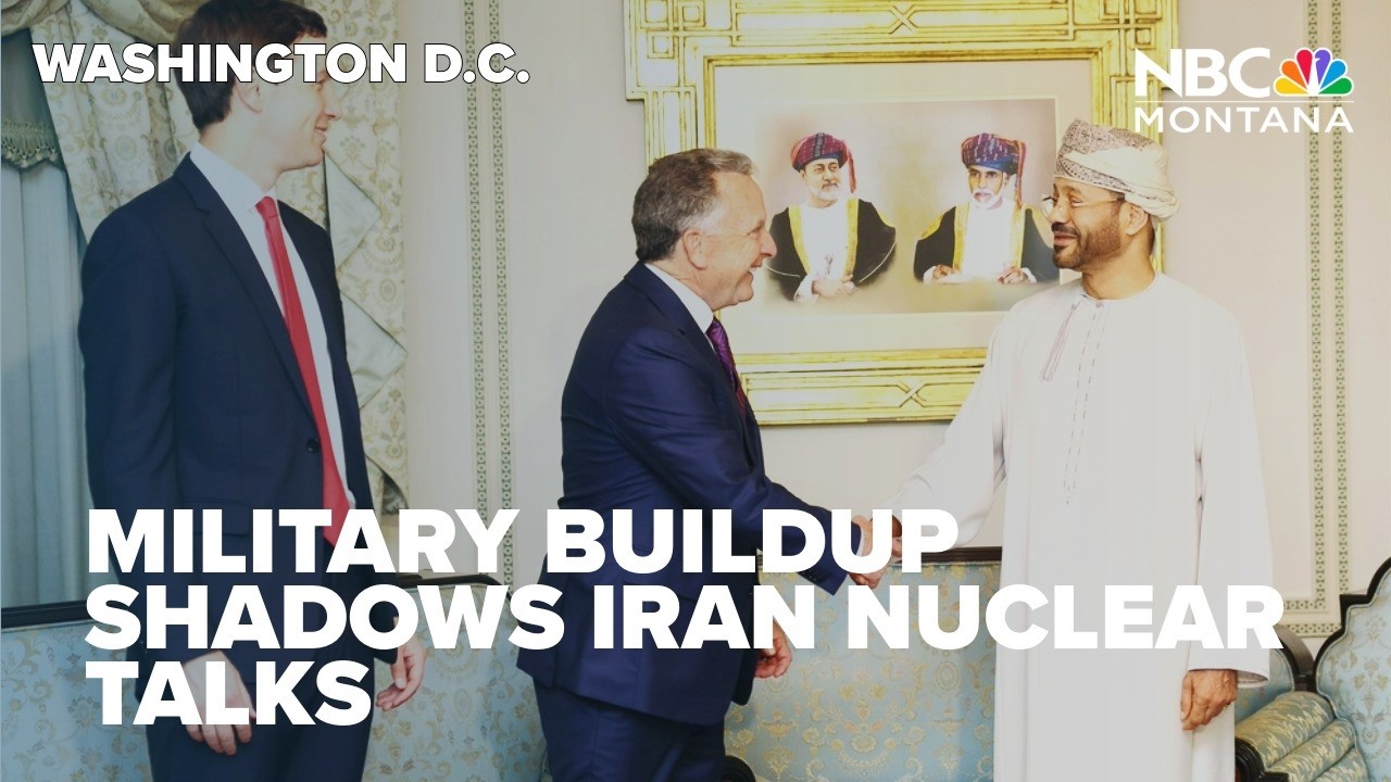 Military buildup shadows nuclear discussions with Iran