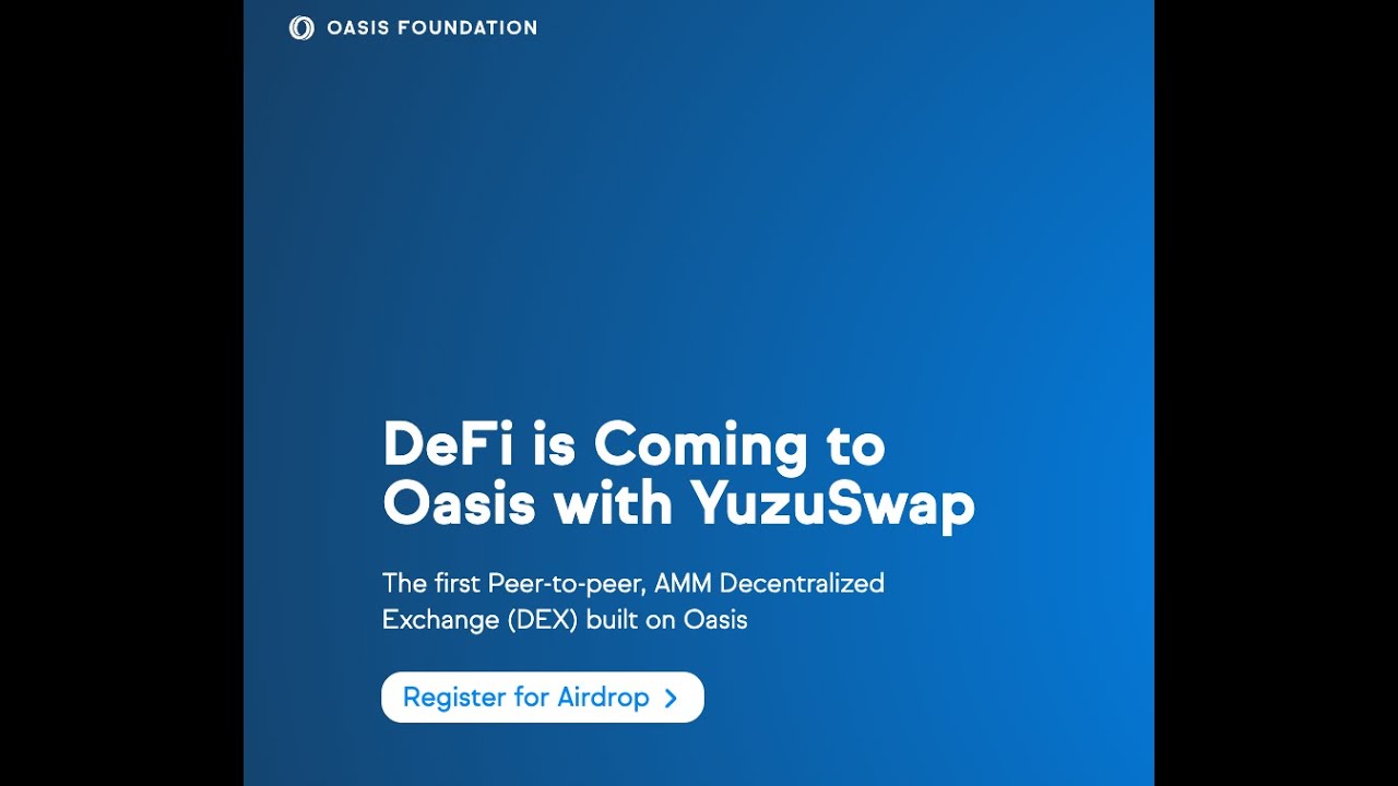 Oasis (Rose) Airdrop how to qualify for Yuzu Swap token