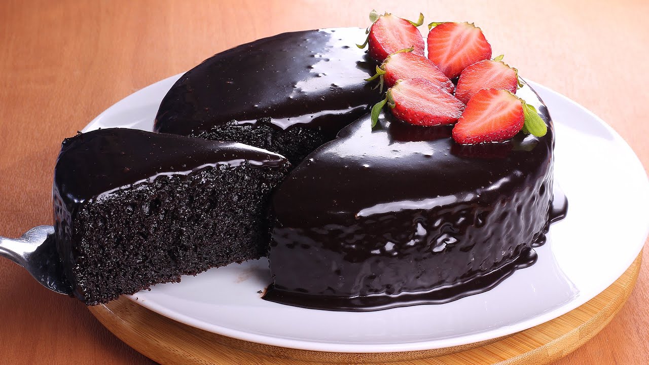افخم طريقة لعمل كيكة الشوكولاته الاسفنجية مع سر لون الكيك الداكن حضريها في دقائق