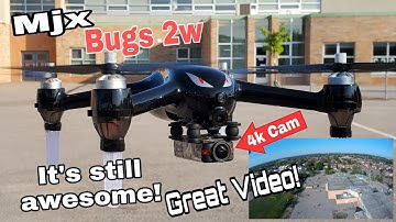 Mjx Bugs 2W (4k Video Mod) Brushless, GPS Drone!!
