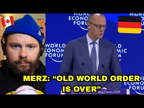 Canadian Reacts to Germany Is Back: Chancellor Merz Warns Old World Order Is Over