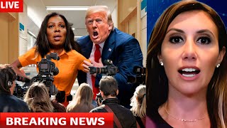 1 Min Ago: Alina Habba &amp; Trump Leaked Evidence That Will Send Letitia James To Jail