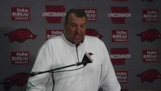 Bret Bielema On Inconsistencies Last Season