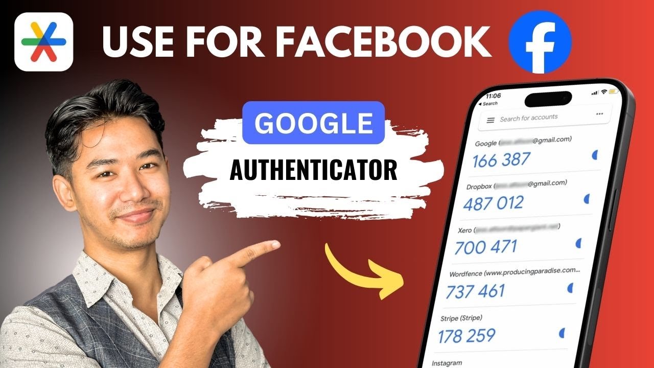 How to Use Google Authenticator for Facebook - YouTube