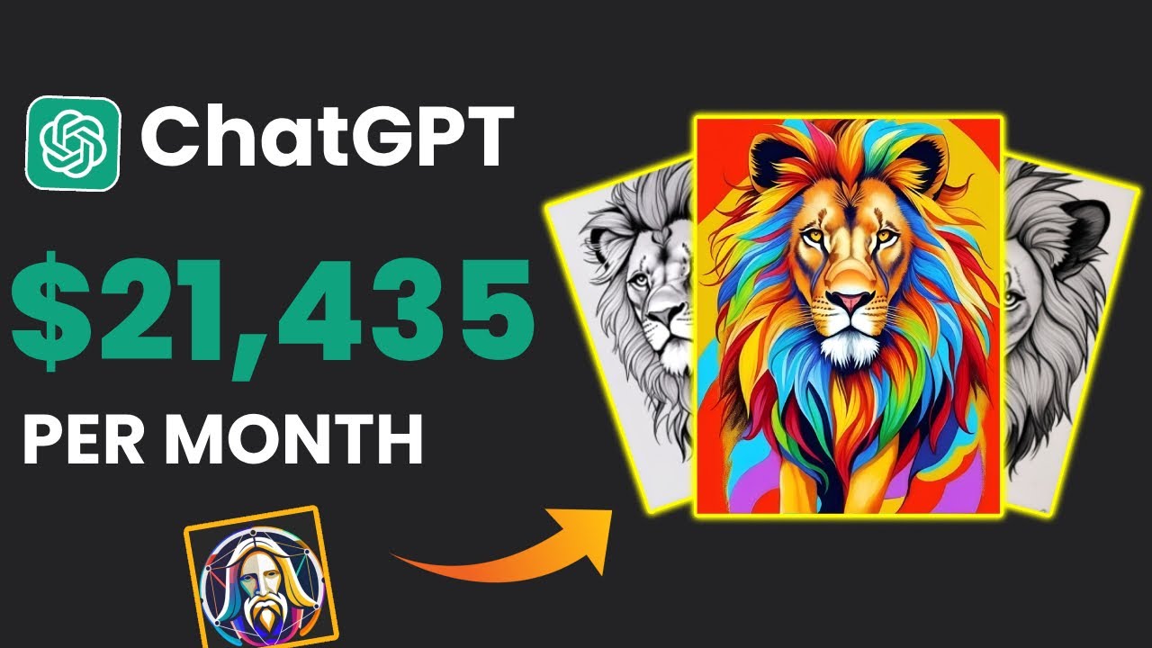 How to make PASSIVE INCOME using chatGPT & Leonardo AI: Make $21,435 by ...