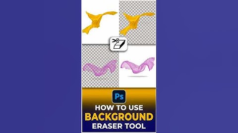 How to use background eraser tool in photoshop #shorts #shortsfeed #short  #photoshop
