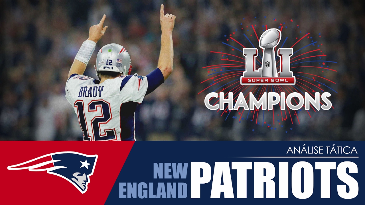 Análise da virada HISTÓRICA do Patriots no Super Bowl LI futebol americano feminino