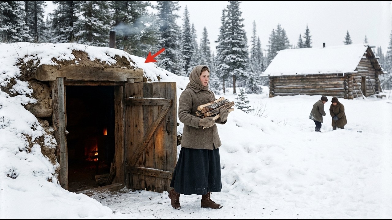 They Laughed at This Young Woman’s Dugout Cabin in the Woods — Then the Winter Kept Her Warm