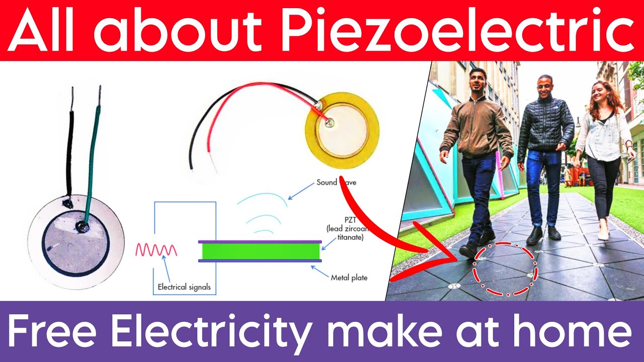 What is piezoelectric || how's piezoelectric works || how to use ...