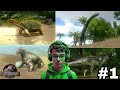 WORLD OF DINOSAURS in ARK SURVIVAL EVOLVED MOBILE NEW UPDATE | ARK MOBILE GAMEPLAY #1
