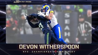 Devon Witherspoon Is Made Of Steel How Seattles Valiant Cb Came Up Big In The Nfc Title Game