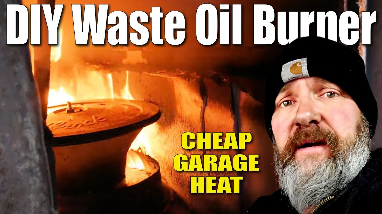 diy-waste-oil-burner-converting-a-wood-stove-for-cheap-garage-heat