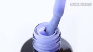 Luxton Flower Base 004 - Каучуковое Базовое Покрытие Нежный Фиалковый, 10 Мл